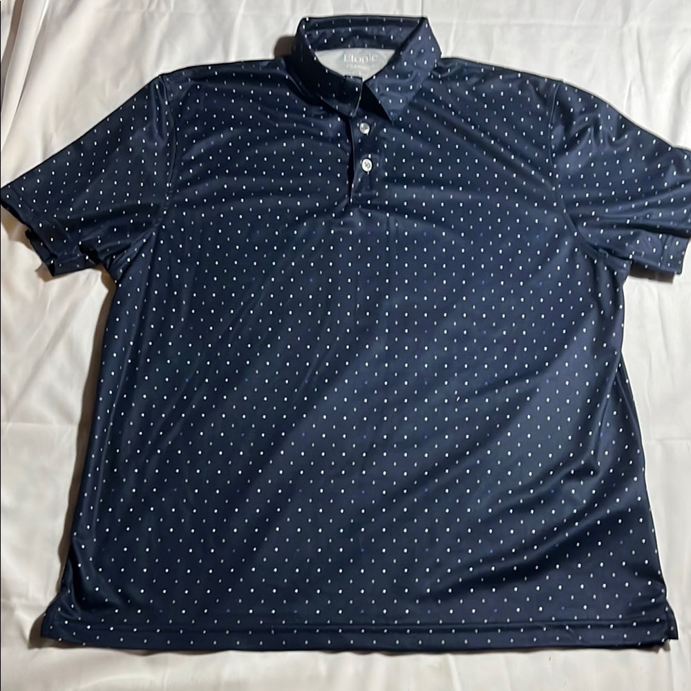Etonic Polka Dotted Polo Shirt